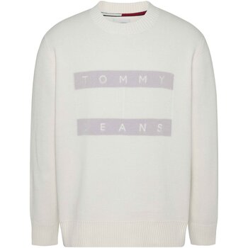 Textil Homem camisolas Tommy Jeans DM0DM17773 Branco