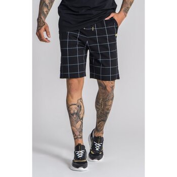 Textil Homem Shorts / Bermudas Gianni Kavanagh Calções Pretos GK Tiles Black