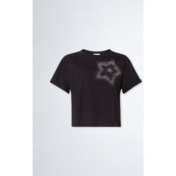 Textil Mulher T-shirts e Pólos Liu Jo WA4054 J4501-N9017 Preto
