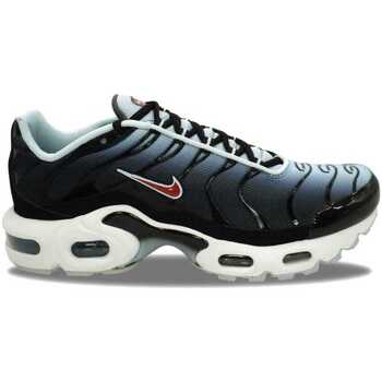 Sapatos Rapaz Sapatilhas Nike check Air Max Plus TN Black Blue Orange Preto