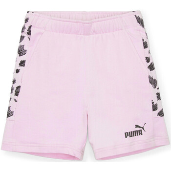 Textil Criança Shorts / Bermudas Mms Puma  Rosa