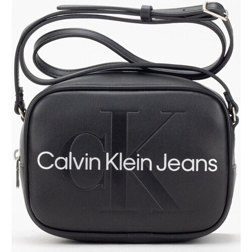 Malas Mulher Bolsa de mão Calvin Klein Jeans 30798 NEGRO