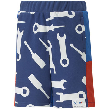 Textil Rapaz Shorts / Bermudas Mms Puma  Azul
