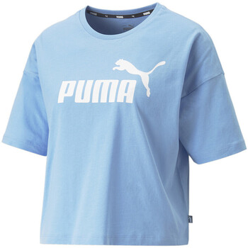Textil Mulher T-shirts e Pólos Puma  Azul