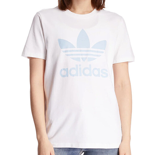 Textil Mulher T-shirts e Pólos adidas x_plr Originals  Branco