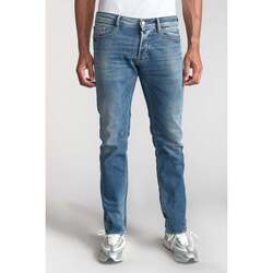 Textil Homem Calças de ganga Le Temps des Cerises Jeans regular , comprimento 34 Azul