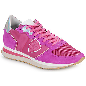 Sapatos Mulher Sapatilhas Philippe Model TRPX LOW WOMAN Rosa
