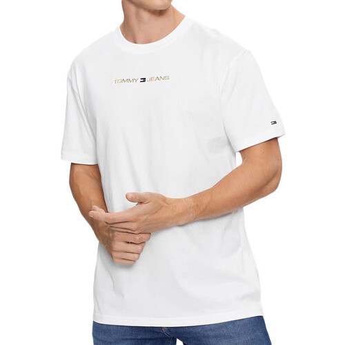 Textil Homem T-shirts e Pólos CTE tommy Hilfiger  Branco