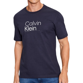 Textil Homem Calvin Klein Jeans KNIT SWEATER PANTS Calvin Klein Jeans  Azul