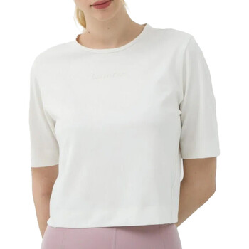 Textil Mulher T-shirts e Pólos Calvin BRW Klein Jeans  Branco
