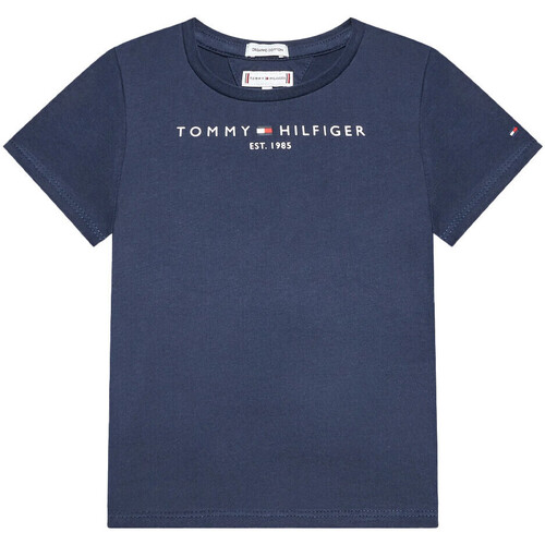 Textil Rapaz T-shirts e Pólos Tommy Hilfiger  Azul