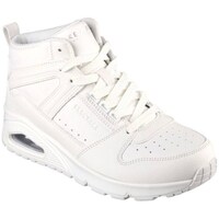Sapatos Mulher Sapatilhas de cano-alto Skechers Uno-High Regards Branco