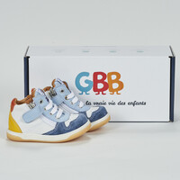 Sapatos Rapaz Sapatilhas de cano-alto GBB FREDDY Branco