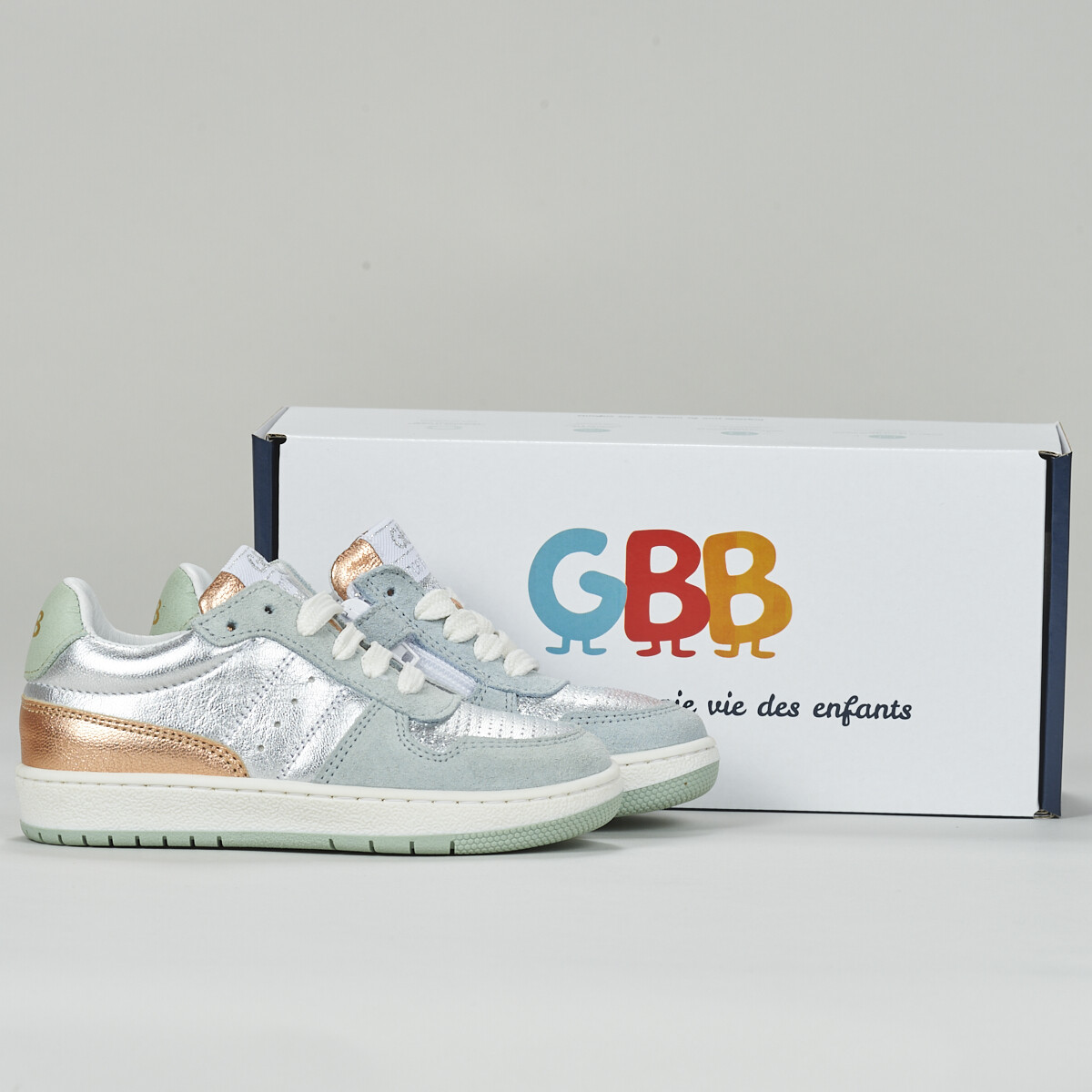 Sapatos Criança Sapatilhas GBB TOCANI Prata