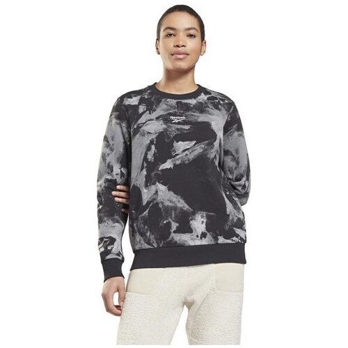 Textil Mulher Sweats Reebok Sport Myt Aop Tie Dye Crew Cinza