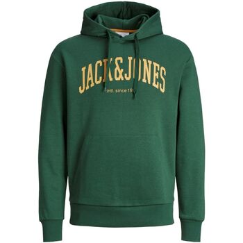Textil Homem Sweats Jack & Jones 12236513 JJEJOSH-DARK GREEN Verde