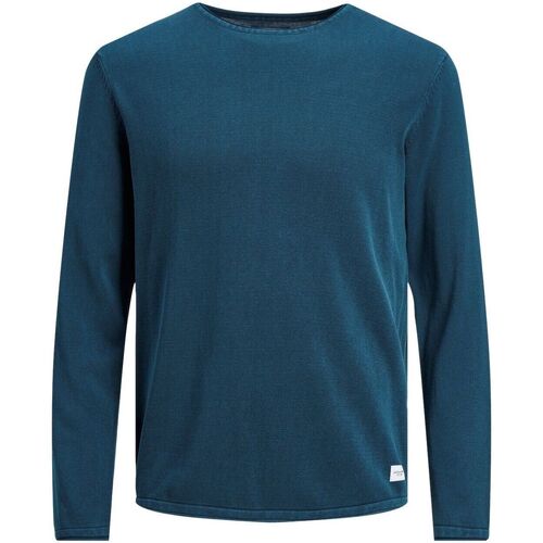 Textil Homem camisolas Jack & Jones 12174001 LEO-PACIFIC COAST Azul