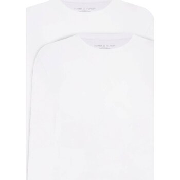 Textil Homem T-shirt Shirt mangas compridas Tommy Hilfiger UM0UM03019 Branco