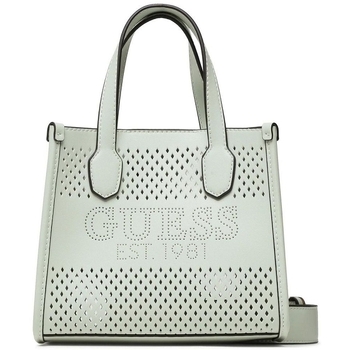 Guess KATEY PERF SMALL TOTE Verde