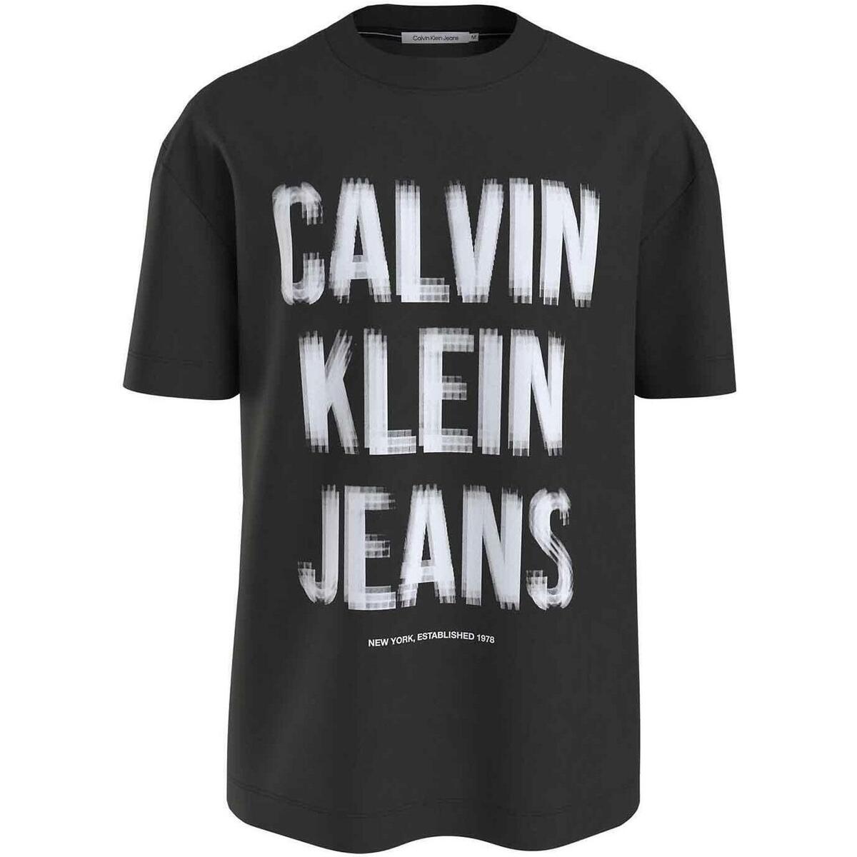 Textil Homem Bluzy Calvin Klein Cena od 400 do 499  Preto