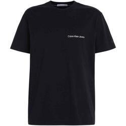 Calvin Klein Jeans cropped logo-print sweatshirt
