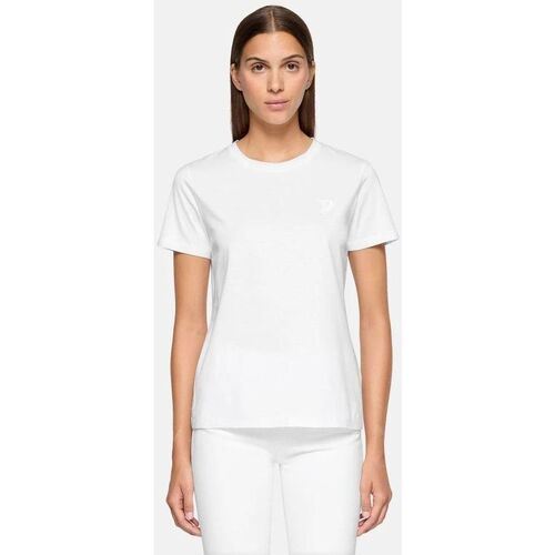 Textil Mulher T-shirts e Pólos Dondup S746 JF0271D-000 Branco