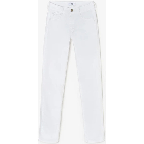 Textil Mulher Calças de ganga Bonnet À Pomponises Jeans push-up regular cintura alta PULP, comprimento 34 Branco