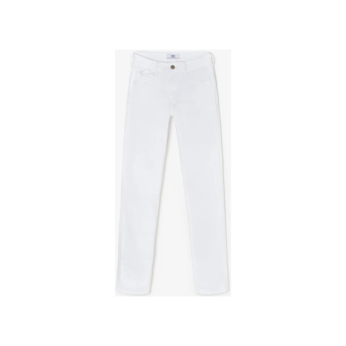 Textil Mulher Calças de ganga Le Temps des Cerises Jeans push-up regular cintura alta PULP, comprimento 34 Branco