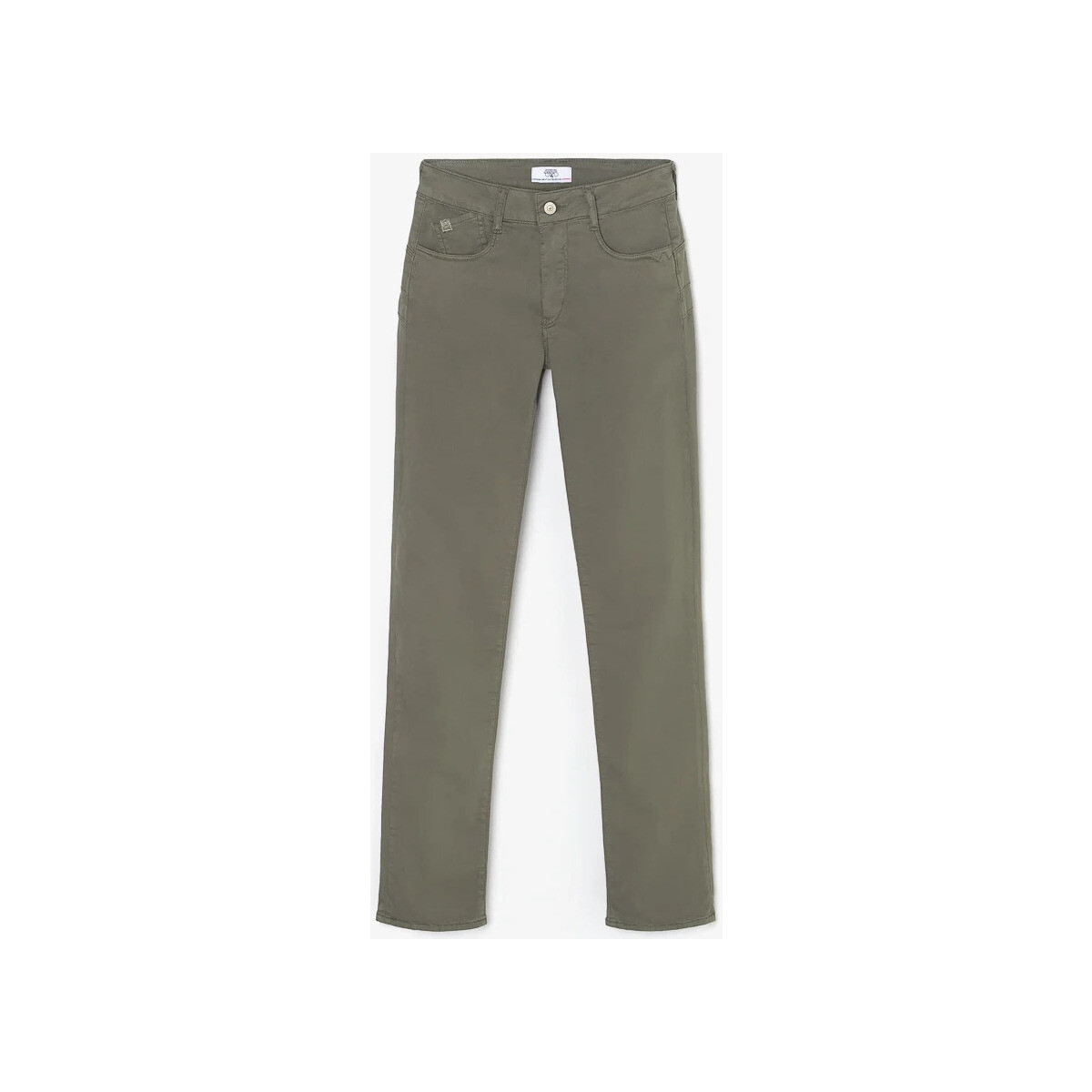 Textil Mulher Calças de ganga Le Temps des Cerises Jeans push-up regular cintura alta PULP, comprimento 34 Verde
