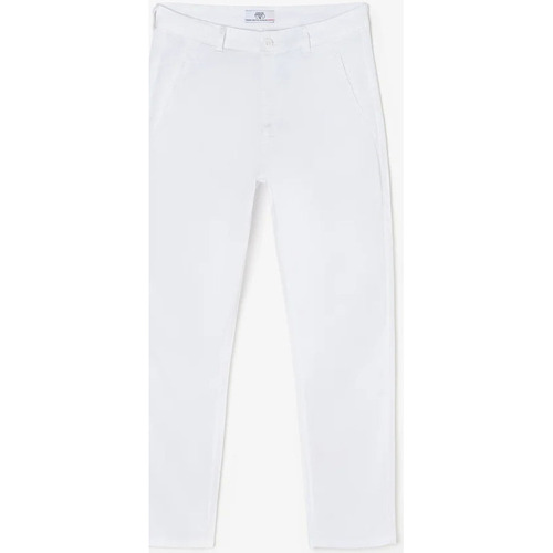 Textil Mulher Calças Jeans Regular 800/12 Calças chino ARLO Branco