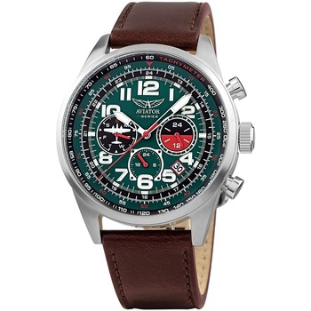 Relógios & jóias Homem Relógio Aviator F-Series GA8828 Castanho
