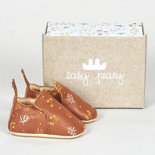 Sapatos Criança Chinelos Easy Peasy MY BLUBLU Castanho