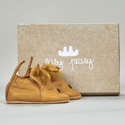 Sapatos Criança Sabrinas Easy Peasy MY BLUBLU ALPAGA Castanho