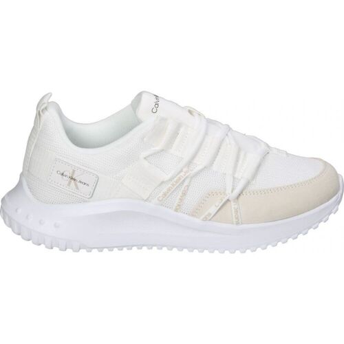 Sapatos Mulher Multi-desportos Calvin Klein perforated JEANS 131902Y Branco