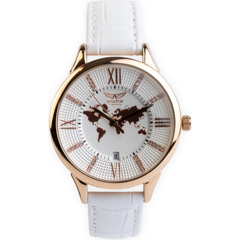 Relógios & jóias Mulher Relógio Aviator F-Series AVW8636L14 Branco