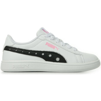 Sapatos Rapariga Sapatilhas Puma Кросівки puma cali білі рожеві Branco