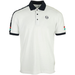 Moncler Enfant logo-patch long-sleeved Polo button-down shirt