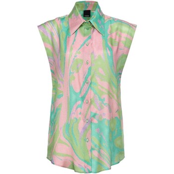 Textil Mulher camisas Pinko 103116-A1NQ Verde