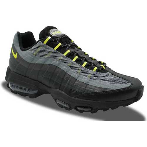 Sapatos Homem Sapatilhas Nike check Air Max 95 Ultra Iron Grey Volt Preto