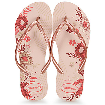 Sapatos Mulher Chinelos Havaianas SLIM ORGANIC Rosa