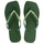Sapatos Mulher Chinelos Havaianas SLIM SQUARE GLITTER Verde
