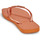 Sapatos Mulher Chinelos Havaianas SLIM SQUARE GLITTER Laranja