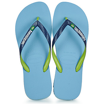 Sapatos Homem Chinelos Havaianas BRASIL MIX Azul
