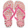 Sapatos Rapariga Chinelos Havaianas KIDS FLORES Rosa
