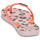 Sapatos Rapariga Chinelos Havaianas KIDS SLIM GLITTER Rosa / Preto