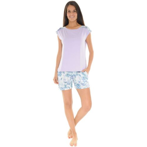 Textil Mulher Pijamas / Camisas de dormir Christian Cane VIKY Violeta