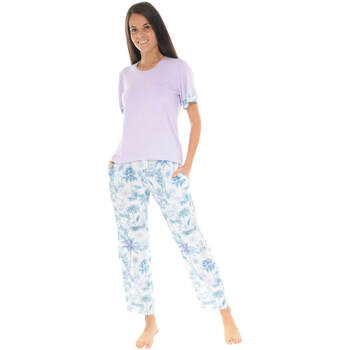 Textil Mulher Pijamas / Camisas de dormir Christian Cane VIKY Violeta