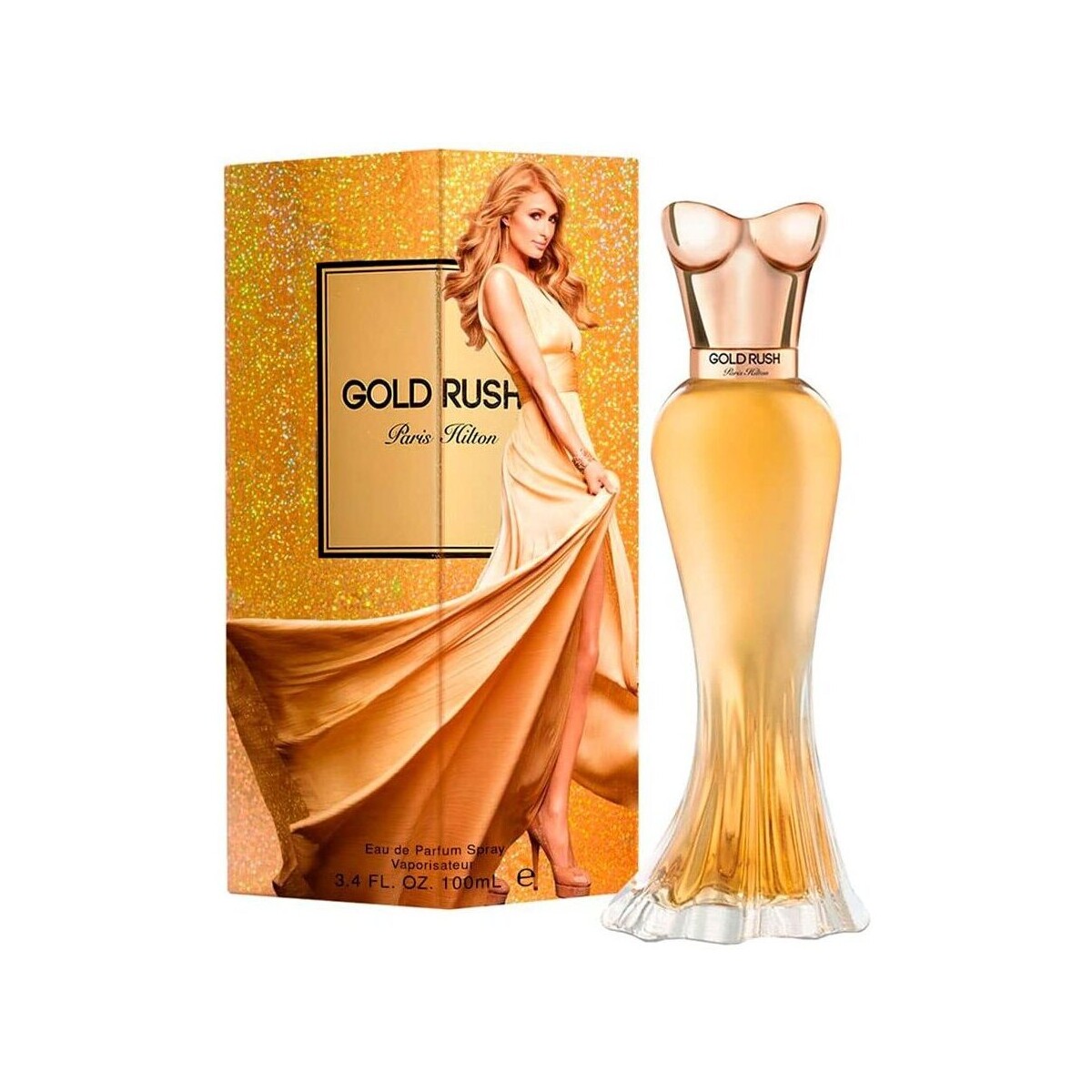 beleza Mulher Eau de parfum  Paris Hilton Gold Rush - perfume - 100ml Gold Rush - perfume - 100ml