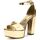 Sapatos Mulher Escarpim Guess FLPSET LEM03 SETON-GOLD Ouro