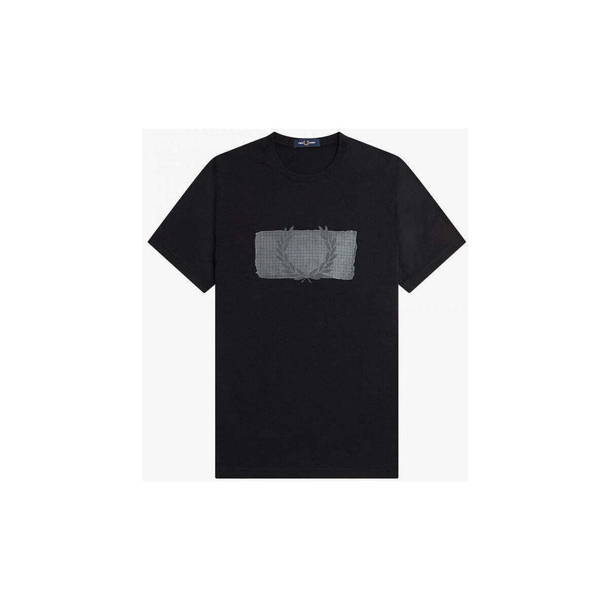 Textil Homem T-shirts e Pólos Fred Perry M6551-102-2-1 Preto